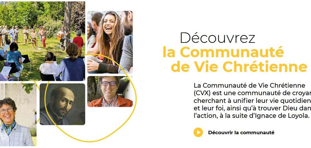 Le site web de la Communauté de Vie Chrétienne fait peau neuve !